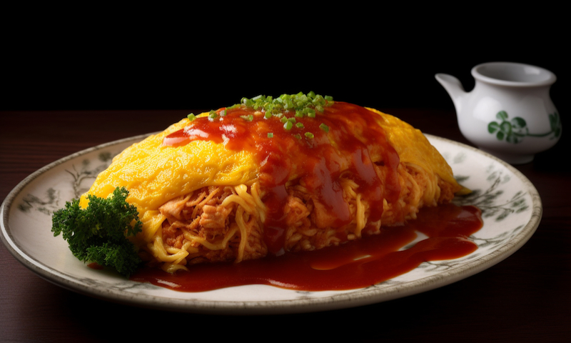 Japanese Omurice
