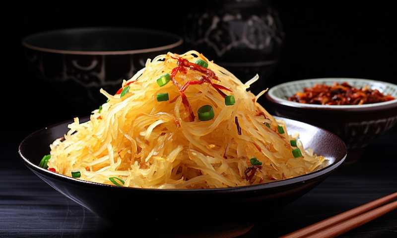 Hot and Sour Shredded Potatoes